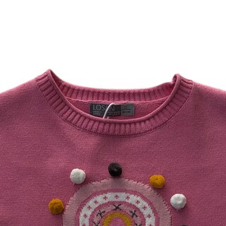 Foto 4 | Foto 4 | Suéter Losan Arcoíris Color Rosa Para Niña