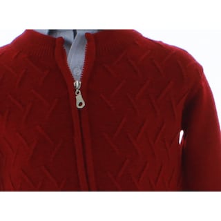 Foto 4 | Foto 4 | Suéter Para Niño Chicos Olé 2397 Rojo Elegante Con Costuras