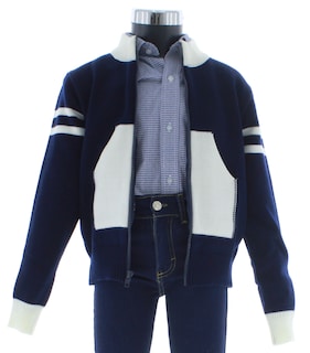 Foto 3 | Foto 3 | Suéter Para Niño Chicos Olé 2985 Azul Marino Con Cierre