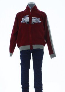Foto 5 | Foto 5 | Suéter Para Niño Chicos Olé 2987 Rojo Casual Con Cierre