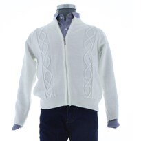 Suéter Para Niño Chicos Olé 2673 Blanco Elegante