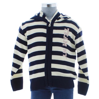 Foto 5 | Foto 5 | Suéter Para Niño Chicos Olé 2995 Blanco Y Azul Casual Con Cierre
