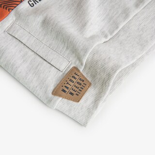 Foto 5 | Foto 5 | Sudadera de Felpa Boboli Naranja con Capucha para Niño