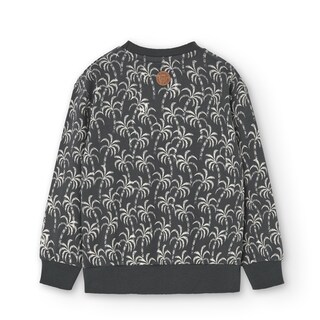 Foto 4 | Foto 4 | Sudadera de Felpa Boboli con Estampado Palmeras para Niño