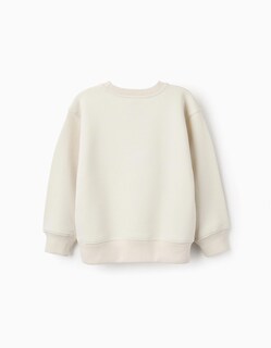 Foto 2 | Foto 2 | Sudadera Perchada para Niño Creartive Beige Zippy