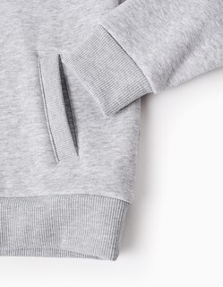 Foto 3 | Foto 3 | Sudadera Efecto Térmico Zippy Art Gris para Niño