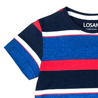 Foto 2 | Foto 2 | Playera Losan Manga Corta Go For It Multicolor para Niño