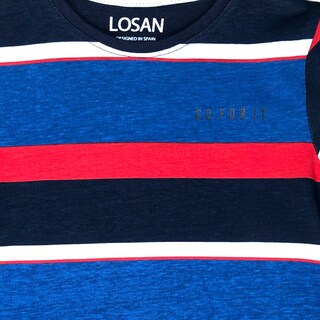 Foto 3 | Foto 3 | Playera Losan Manga Corta Go For It Multicolor para Niño