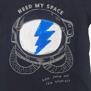 Foto 6 | Foto 6 | Playera Losan 025-1208ALAZU Need My Space Azul para Niño