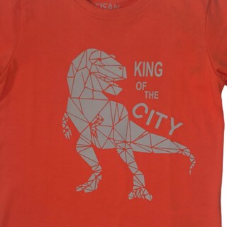 Foto 3 | Foto 3 | Playera para Niño Losan Rex King Of The City color Naranja
