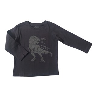 Foto 2 | Foto 2 | Playera Rex Losan King Of The City Gris para Niño