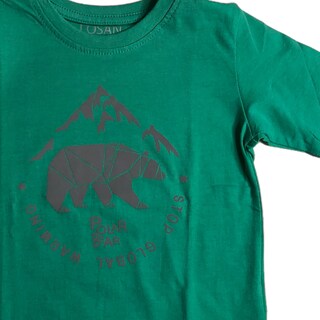 Foto 4 | Foto 4 | Playera Losan Polar Bear 025-1206ALVER Verde para Niño
