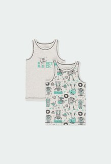 Foto 1 | Foto 1 | Set 2 Piezas De Playeras De Tirantes Niño Boboli