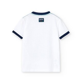 Foto 2 | Foto 2 | Playera de Punto Boboli Blanco para Niño