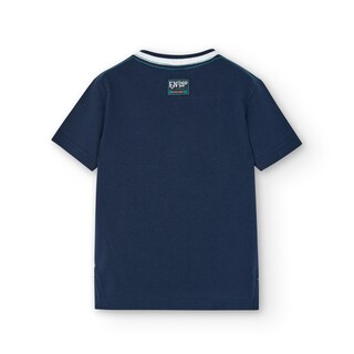 Foto 2 | Foto 2 | Playera Boboli Azul con Estampado para Niño