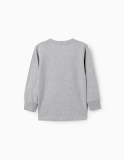 Foto 2 | Foto 2 | Playera De Manga Larga Para Niño 'urban Explorer Gris Zippy
