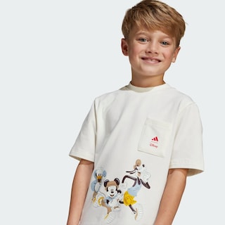 Foto 6 | Foto 6 | Playera Adidas X Disney Mickey Mouse (niños) Adidas Blanco Niños