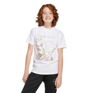 Foto 2 | Foto 2 | J Sw Mndo Gfx T Adidas Blanco Niños