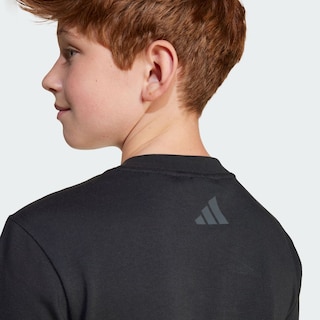 Foto 7 | Foto 7 | J Smi Tee Adidas Negro Niños