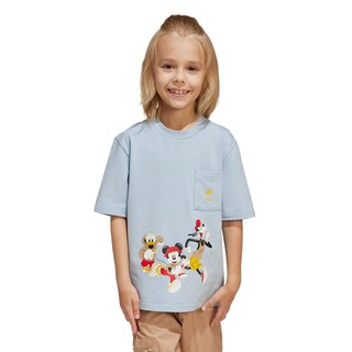 Foto 2 | Foto 2 | Playera Adidas X Disney Mickey Mouse (niños) Adidas Azul Niños