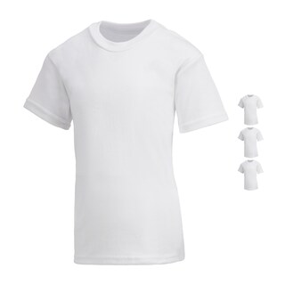 Foto 1 | Foto 1 | Playera Bambi Cuello Redondo Manga Corta 3 Piezas Blanco