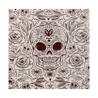 Foto 3 | Foto 3 | Playera Audaz Para Niño De Algodón Beige Con Estampado De Calavera