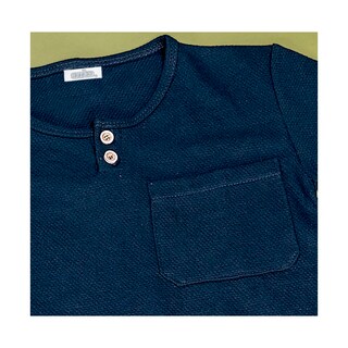 Foto 2 | Foto 2 | Playera Audaz Para Niño De Algodón En Azul Con Botones Y Bolsillo
