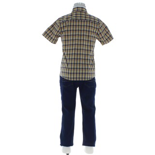 Foto 4 | Foto 4 | Playera Para Niño Chicos Olé 3858 Cuello Manga Corta Naranja