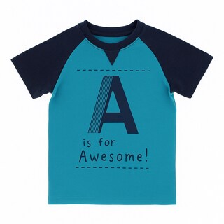 Foto 1 | Foto 1 | Playera Para Niño Chicos Olé 3334 Azul Manga Corta