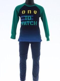 Foto 4 | Foto 4 | Playera Para Niño Chicos Olé 3339 Azul Manga Larga