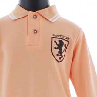 Foto 5 | Foto 5 | Playera Para Niño Chicos Olé 3703 Naranja Manga Larga