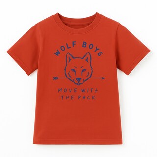 Foto 1 | Foto 1 | Playera Para Niño Chicos Olé 3335 Naranja Manga Corta