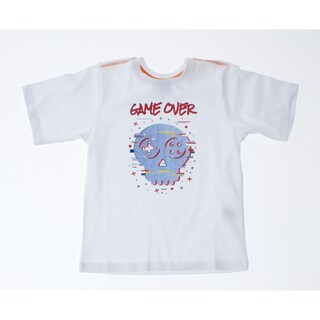 Foto 5 | Foto 5 | Playera Para Niño Chicos Olé 3696 Blanco Manga Corta