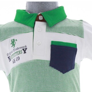 Foto 4 | Foto 4 | Playera Para Niño Chicos Olé 3308 Verde Tipo Polo