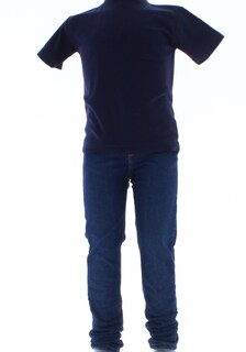 Foto 5 | Foto 5 | Playera Para Niño Chicos Olé 3411 Azul Marino Manga Corta