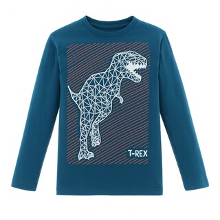 Foto 1 | Foto 1 | Playera Para Niño Chicos Olé 3254 Azul Manga Larga