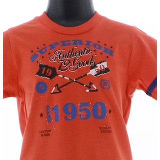 Foto 4 | Foto 4 | Playera Para Niño Chicos Olé 3333 Naranja Manga Corta