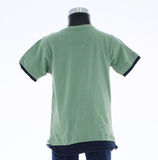 Foto 2 | Foto 2 | Playera Para Niño Chicos Olé 3487 Verde Manga Corta