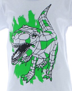 Foto 3 | Foto 3 | Playera Para Niño Chicos Olé 3225 Blanco Manga Corta