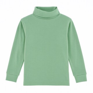 Foto 1 | Foto 1 | Playera Para Niña Chicos Olé 3440 Verde Menta Cuello Alto