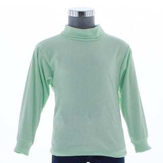 Foto 2 | Foto 2 | Playera Para Niña Chicos Olé 3440 Verde Menta Cuello Alto