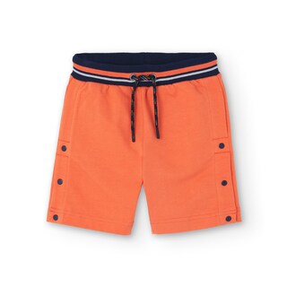 Foto 1 | Foto 1 | Bermuda de Felpa Boboli Naranja para Niño