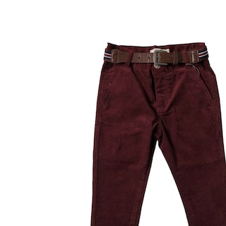 Foto 4 | Foto 4 | Pantalón Losan 025-9791AL Vino con Cinturón para Niño