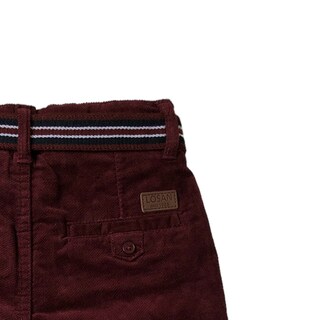 Foto 6 | Foto 6 | Pantalón Losan 025-9791AL Vino con Cinturón para Niño