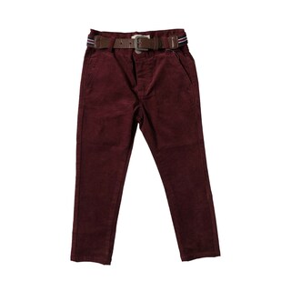 Foto 1 | Foto 1 | Pantalón Losan 025-9791AL Vino con Cinturón para Niño