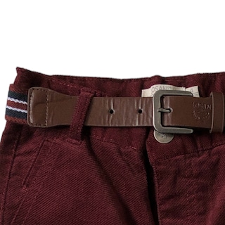 Foto 3 | Foto 3 | Pantalón Losan 025-9791AL Vino con Cinturón para Niño