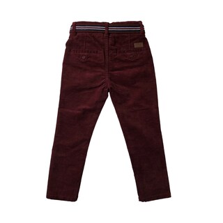Foto 5 | Foto 5 | Pantalón Losan 025-9791AL Vino con Cinturón para Niño