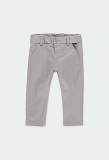 Foto 1 | Foto 1 | Pantalón Elástico Gabardina Gris Boboli