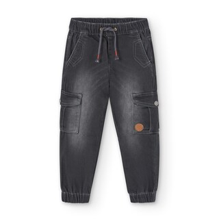 Foto 1 | Foto 1 | Pantalón Boboli Jogger Denim de Punto para Niño