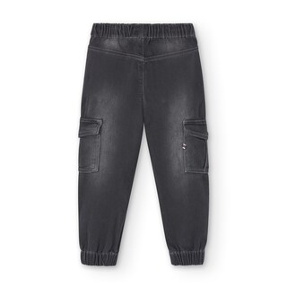Foto 4 | Foto 4 | Pantalón Boboli Jogger Denim de Punto para Niño